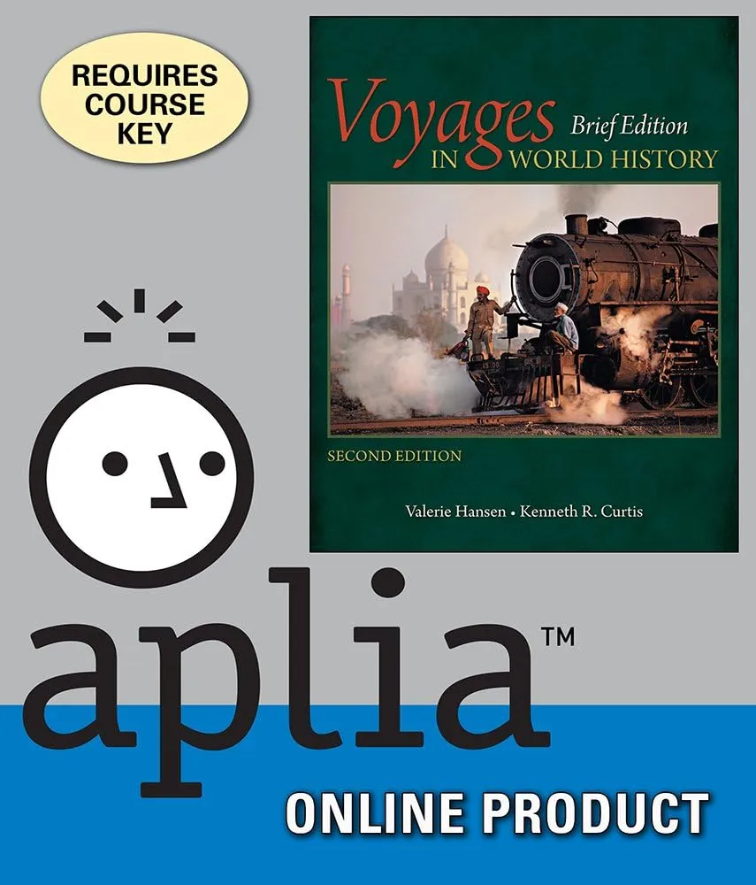 Aplia for Hansen's Voyages in World History, Brief, 2nd Edition