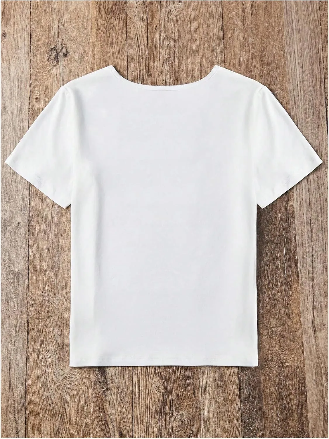 COZYEASE Women's Crewneck Graphic Tees Drop Shoulder Short Sleeve Summer Tee Shirts