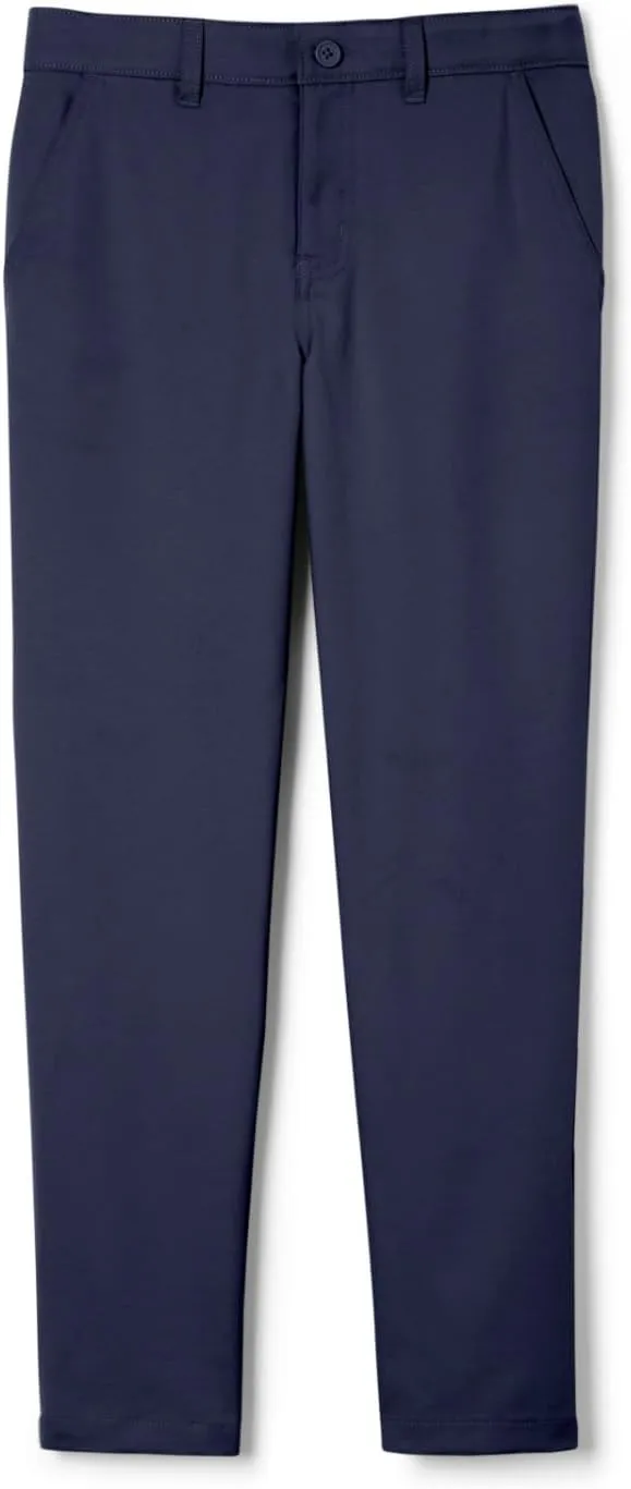 French Toast Boys' Slim Fit Taper Leg Performance Pant