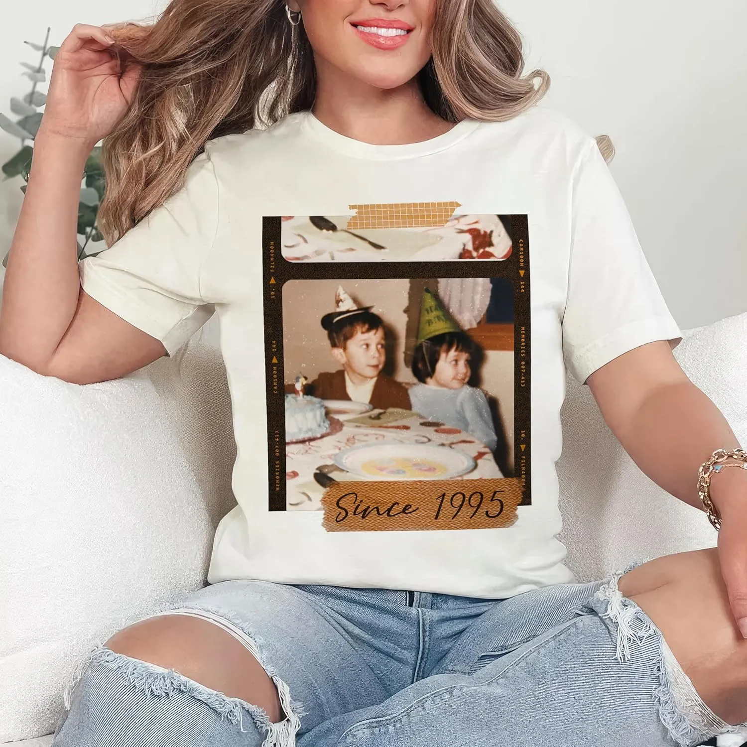 JIX & JOKY Custom Your Own Bootleg Rap Tee Custom Girlfriend Face Shirt for Boyfriend Vintage Birthday Valentine Shirt
