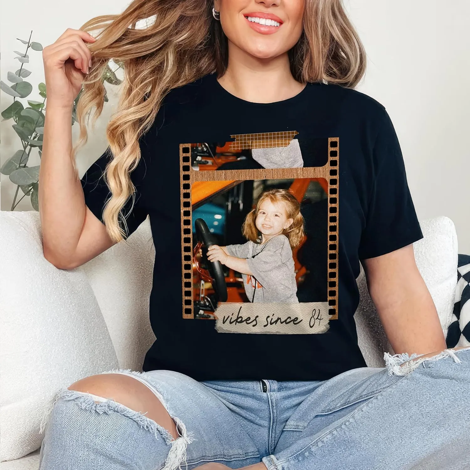JIX & JOKY Custom Your Own Bootleg Rap Tee Custom Girlfriend Face Shirt for Boyfriend Vintage Birthday Valentine Shirt