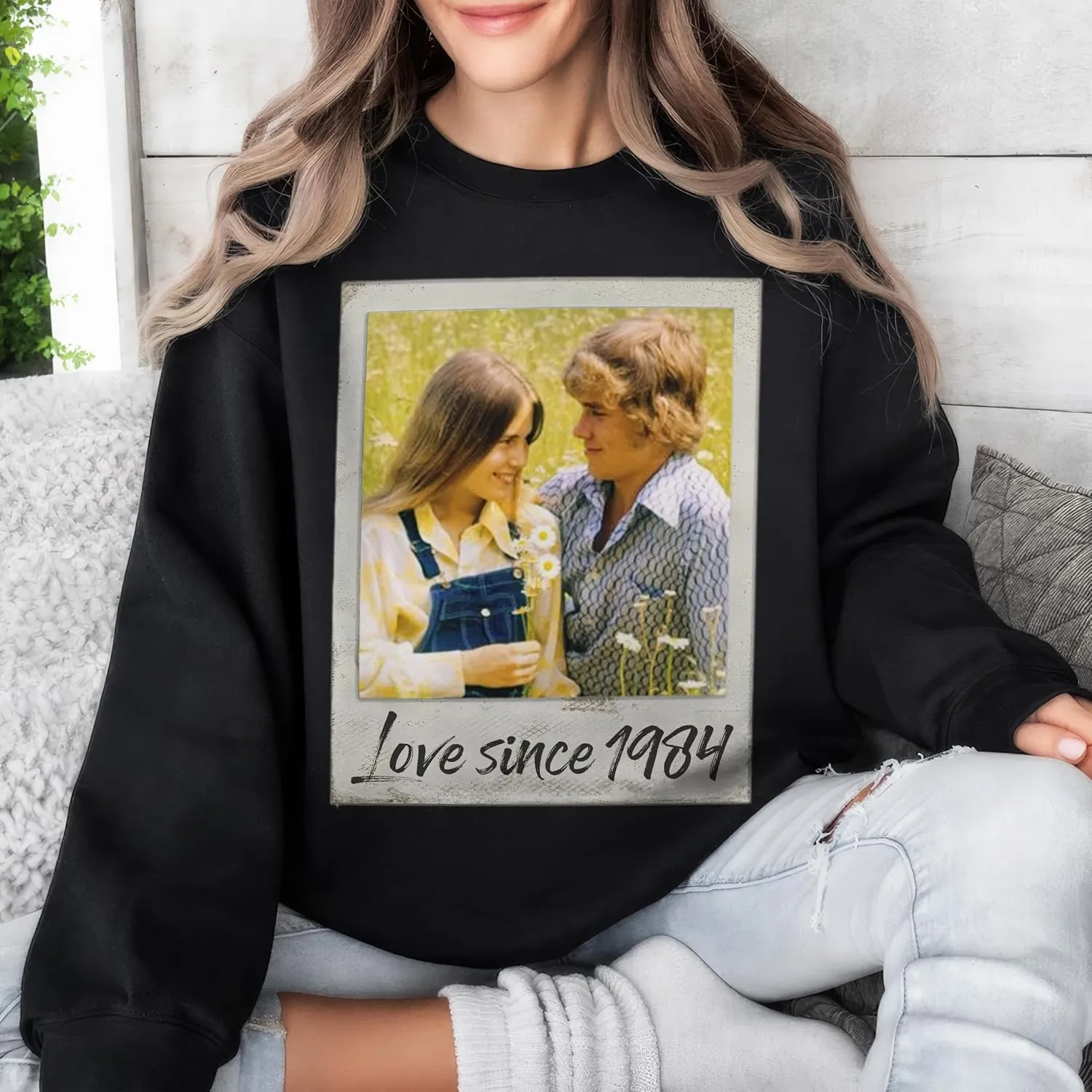 JIX & JOKY Custom Your Own Bootleg Rap Tee Custom Girlfriend Face Shirt for Boyfriend Vintage Birthday Valentine Shirt