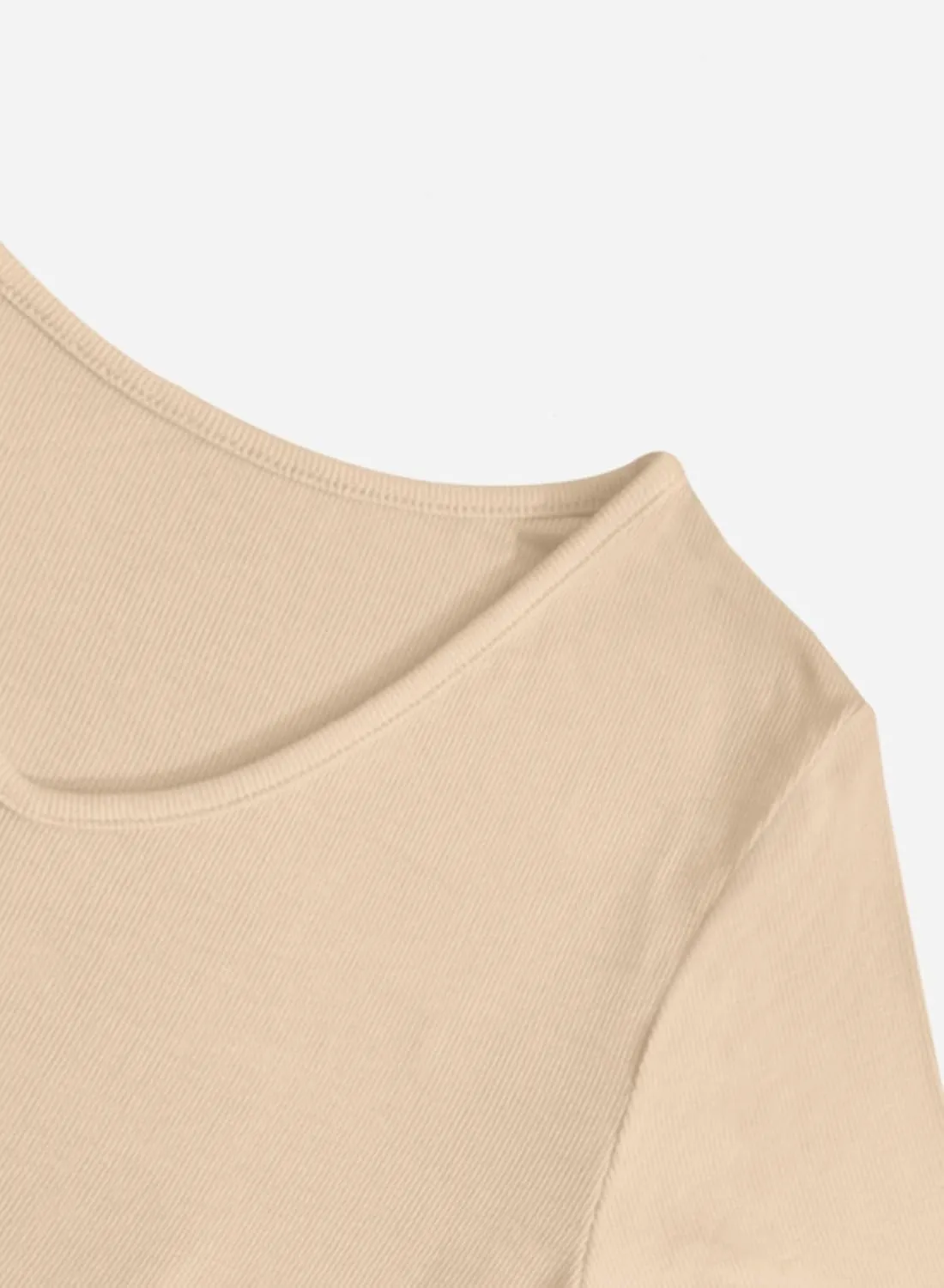 LOLONG T Shirts for Women Short/Long Sleeve V Neck Casual Ribbed Slim Fitted Tops