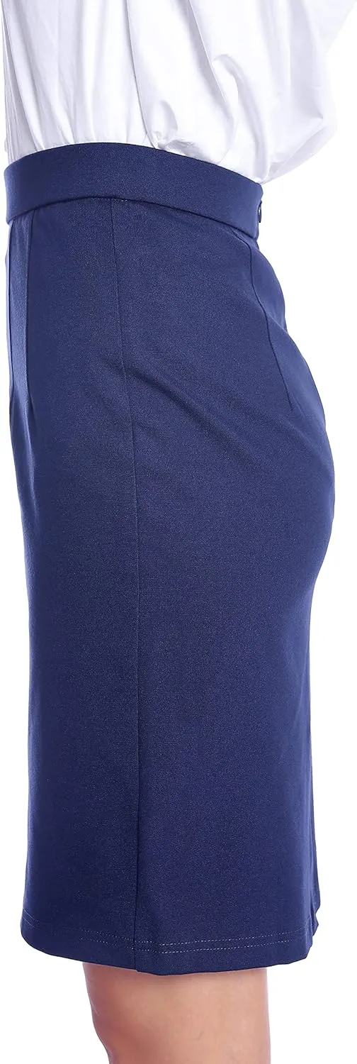 Marycrafts Women's Work Office Business Pencil Skirt