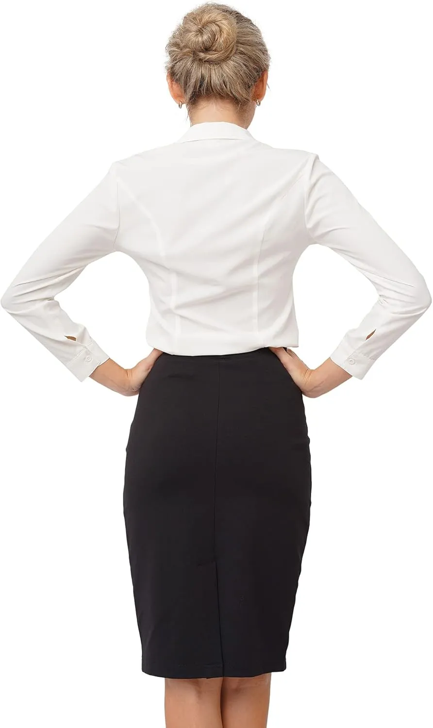 Marycrafts Women's Work Office Business Pencil Skirt