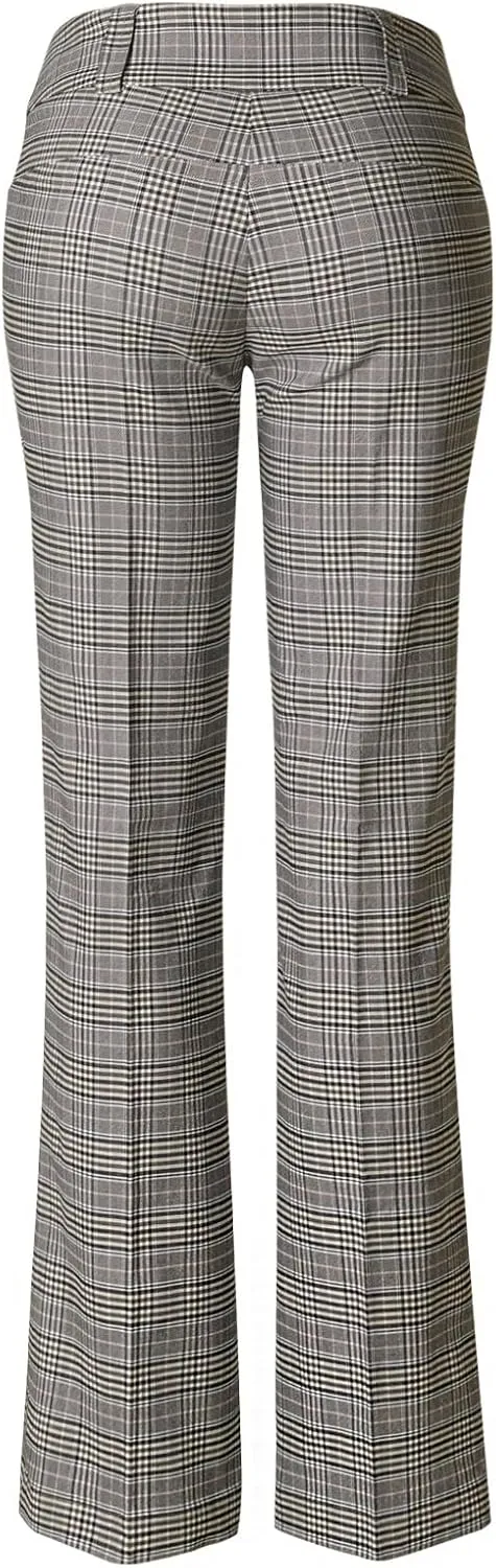 MixMatchy Women's Ultra Stretch Lux Comfort with Flex Motion Bootcut Dress Pants Work Business Office Trousers
