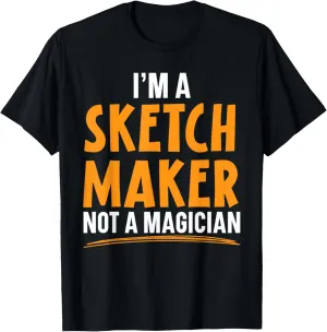 Sketching Drawing Doodling Pencil Draw Sketch Artist T-Shirt