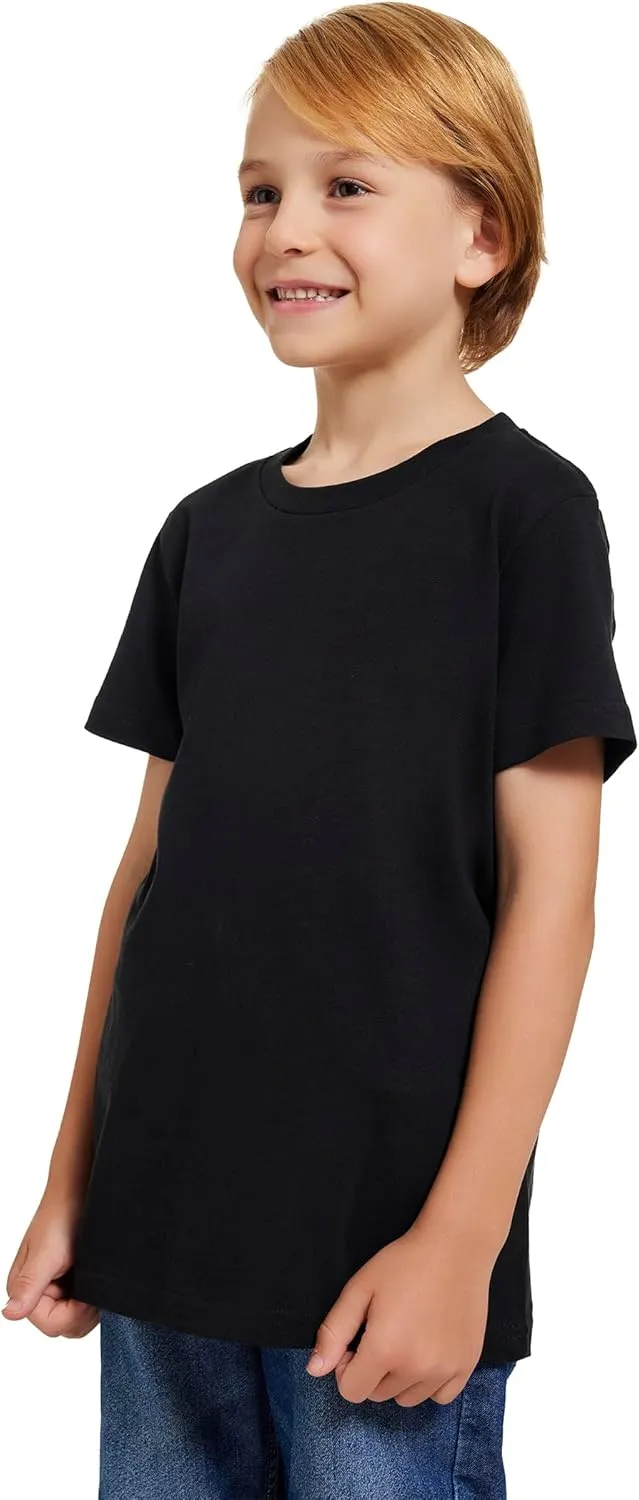 SupaSoft Apparel Kids Personalized Shirt for Boys Girls Youth Custom Tshits 6 to 18 Age Add Your Text Photo Tee