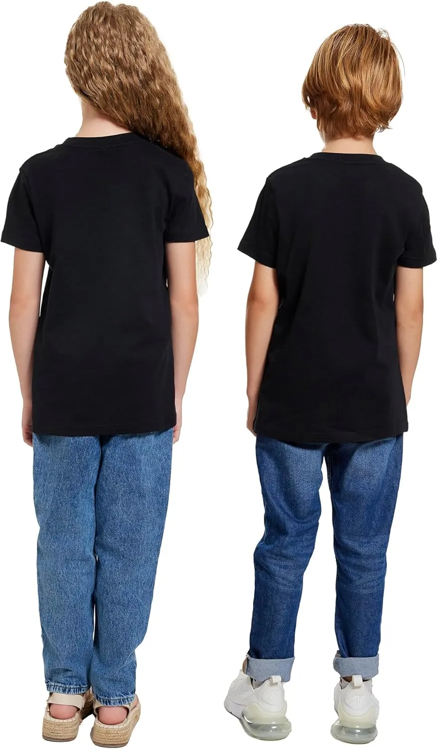 SupaSoft Apparel Kids Personalized Shirt for Boys Girls Youth Custom Tshits 6 to 18 Age Add Your Text Photo Tee