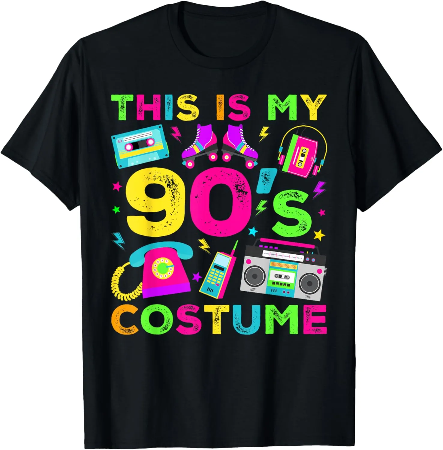 This Is My 90s Costume 90's style Nineties Retro Party T-Shirt